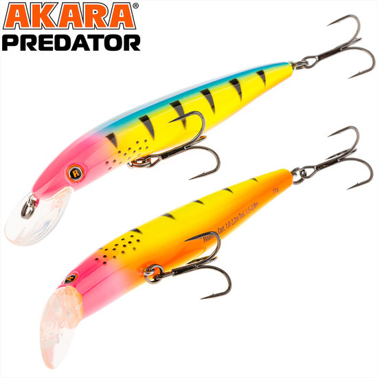 Vobleris Akara Predator 100F (100mm, 11g, 1-2.8m, Floating)